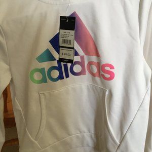 Adidas Girls Large Sweatshirt-Size 14